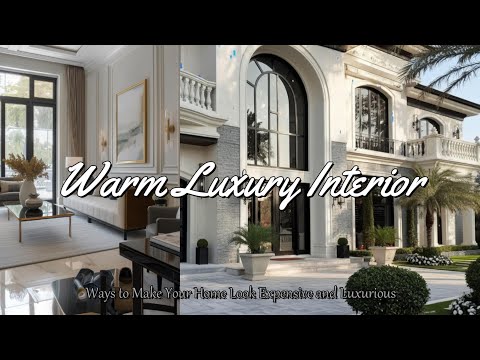 Видео: Как сделать ваш дом дорогим и роскошным — хитрости, которые используют дизайнеры
