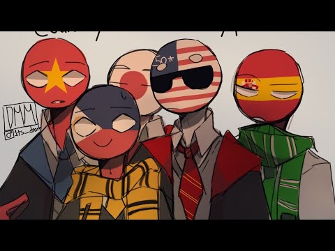 Видео: Песни в головах "банд" countryhumans (1 часть)