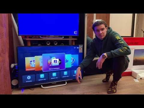 Видео: SmartTV 43 дюйма за 12700₽! распаковка Polarline 43PL52TC-SM