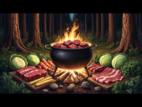 Видео: Дымляма в казане.