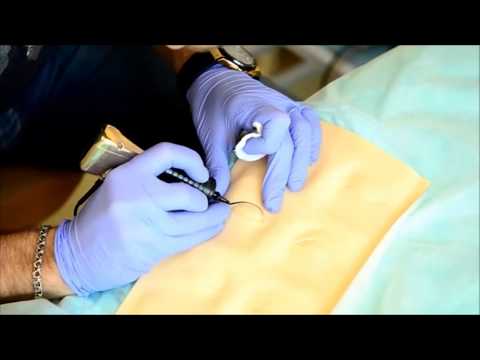 Видео: Татуаж век (теневая растушевка век)