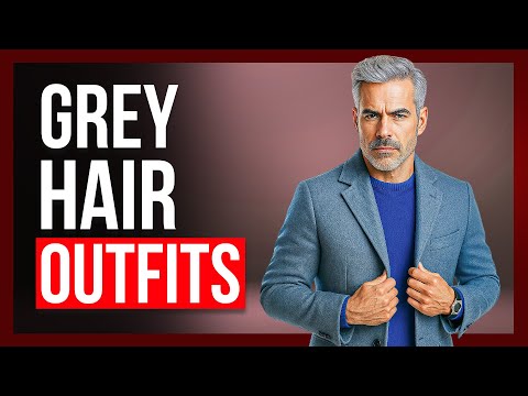 Видео: Наряды для седых мужчин 40+: современные и вневременные