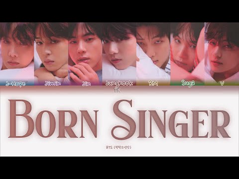 Видео: BTS – Born Singer [ПЕРЕВОД НА РУССКИЙ/КИРИЛЛИЗАЦИЯ Color Coded Lyrics]