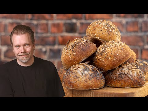 Видео: Рецепт хрустящих булочек на закваске | Foodgeek Baking