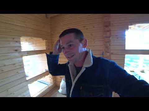 Видео: Дом из Профилированного Бруса Камерной сушки 13х15 на свайном фундаменте.