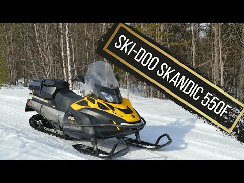 Видео: Ski-DOO Skandic 550 F - краткий обзор на настоящий снегоход для работы!