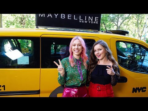 Видео: БЭКСТЕЙДЖ съемок Maybelline в Нью-Йорке: празднуем Новый Год с Катей Клэп!