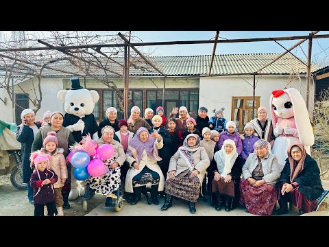 Видео: Кадамжай району Кыргыз-кыштак айылында заказда уул,кыздарынан апасына белек.