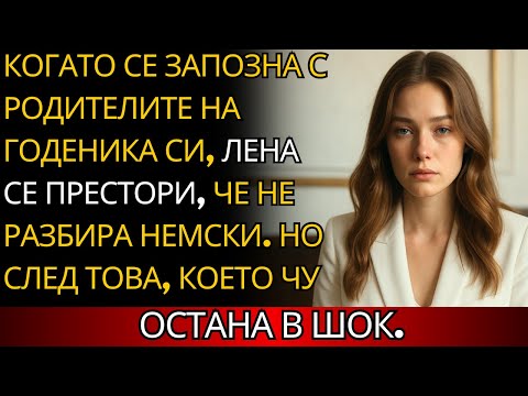 Видео: Когато се запозна с родителите на годеника, Лена се престори, че не разбира нито дума на немски..