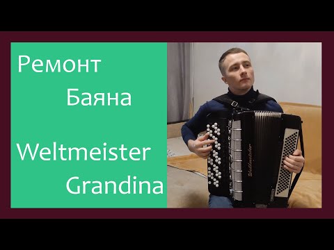 Видео: Трудовые будни / Ремонт Баяна "Weltmeister Grandina"