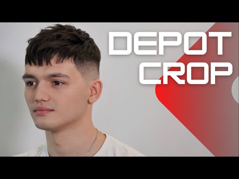 Видео: Мужская стрижка Кроп / Crop. Как правильно делать переход машинкой с нуля FADE