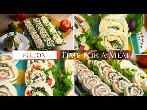 Видео: Тортильяс закуски фантазии - быстро и вкусно