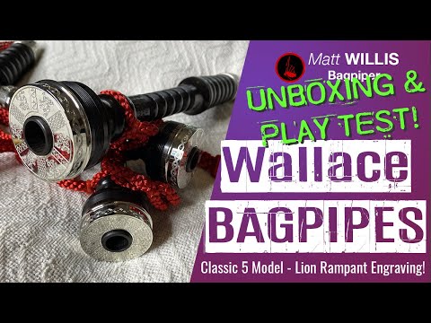 Видео: Волынка Уоллеса (4K) | Распаковка и игровой тест