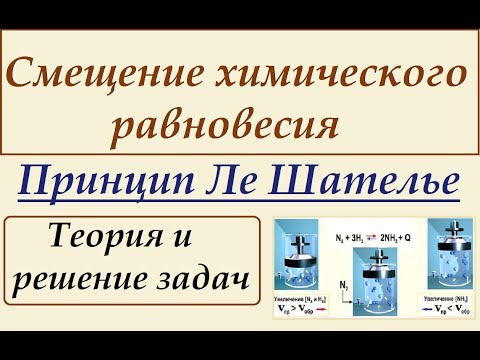 Видео: Смещение химического равновесия. Принцип Ле Шателье.