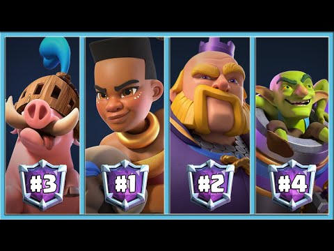 Видео: 🔥 10 КОЛОД, ЧТОБЫ ЛЕГКО ПРОЙТИ КЛЕШ РОЯЛЬ / Clash Royale