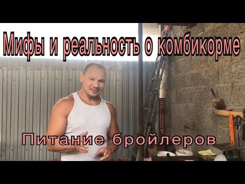 Видео: Правильное Питание Бройлеров. Мифы и реальность о комбикорме. Много мяса мало жира