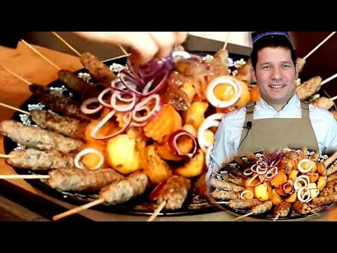 Видео: БАЙРАМ ДАСТУРХОНИГА! КАЗАН КАБОБ!  ЛЮЛЯ КАБОБ НА КАЗАНИ!