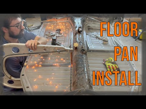 Видео: Замена поддона пола Volkswagen Beetle | Полная реставрация VW Beetle 1963 года