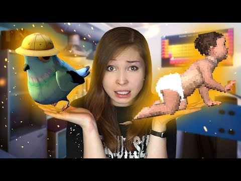 Видео: 3 УГАРНЫЕ ИНДИ ИГРЫ [Size Matters, Baby Walking Simulator и Life Of Pigeon] №6