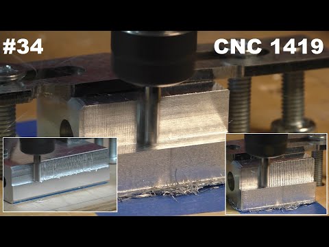 Видео: #34.  CNC 1419 - Мини тест после доработки мотора шпинделя