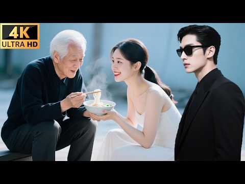 Видео: Девушка накормила бездомного старика — миллиардер сразу влюбился в неё!