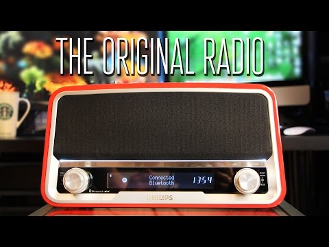 Видео: Портативное радио Philips ORT7500 - The Original Radio