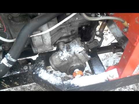 Видео: устройство минитрактора с двс от оки