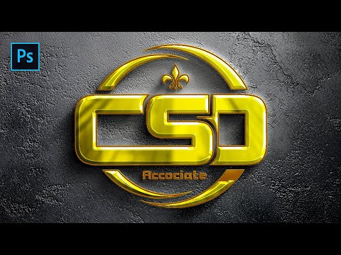 Видео: Как создать логотип в Photoshop | Урок по созданию логотипа в Photoshop