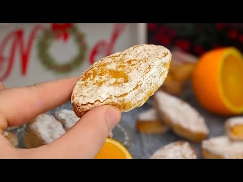 Видео: Итальянское апельсиново-миндальное печенье: без муки и глютена: Ricciarelli ♥
