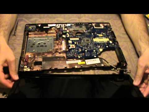 Видео: Разборка и чистка Lenovo G575