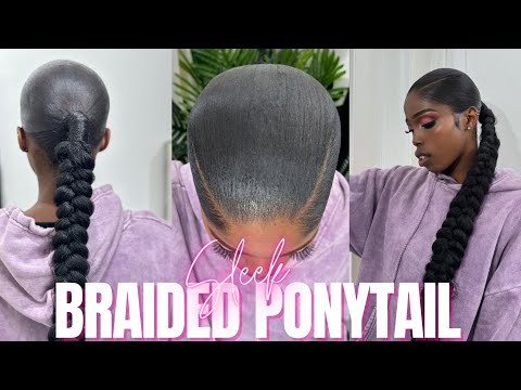 Видео: Быстро и недорого. Гладкий плетеный хвост.