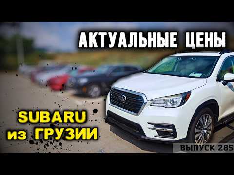 Видео: Обзор цен SUBARU. Рынок АВТОПАПА. Авто из Грузии. Авто из США. #mastervadya #automobile #top #обзор