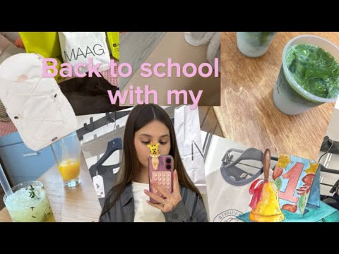 Видео: Шопинг к школе вместе со мной!🤍📚
