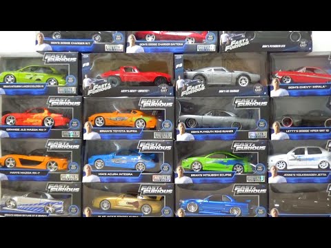 Видео: Откройте миникар JadaToys FAST & FURIOUS 1/24 и играйте ♪