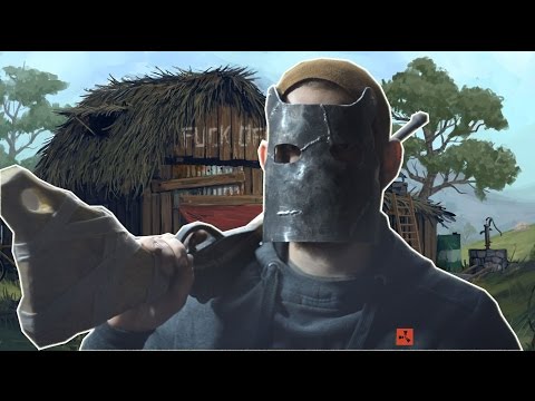 Видео: Как сделать маску из Rust Metal Facemask Rust homemade