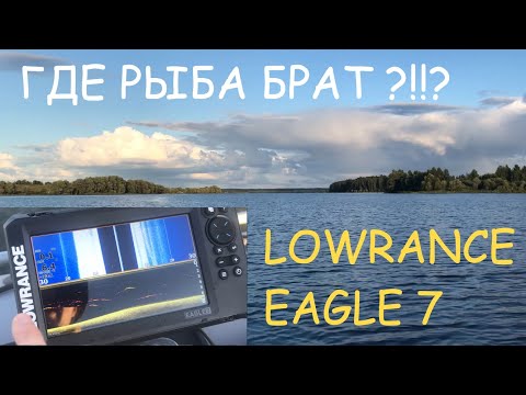 Видео: Lowrance EAGLE 7 - где рыба Брат?!?