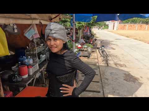 Видео: Дом без земли, очень непростая жизнь Камбоджа Азия 2022 A house without land, a very simple life