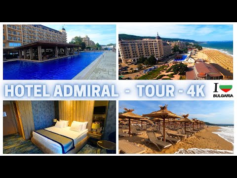 Видео: ОТЕЛЬ АДМИРАЛ тур - пляж - бассейн - номера - 5 звезд люкс на ЗОЛОТОМ ПЛЯЖЕ - Болгария