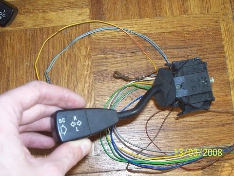 Видео: БМВ Е34 Установка БК подрулевой ч.2 ремонт BMW E34