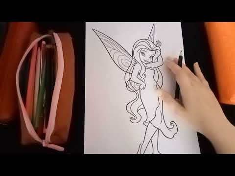 Видео: АСМР|| суретті қарындашпен бояу🖍️