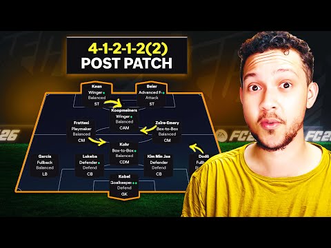 Видео: *Новый патч* НЕВЕРОЯТНАЯ МЕТА-Тактика! Лучшая 41212 (2) Пользовательская тактика FC 26