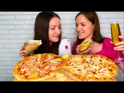 Видео: МУКБАНГ ДЕНЬ РОЖДЕНИЯ ПИЦЦА ГАВАЙСКАЯ МАРГАРИТА MUKBANG BIRTHDAY PIZZA HAWAIIAN MARGARITA