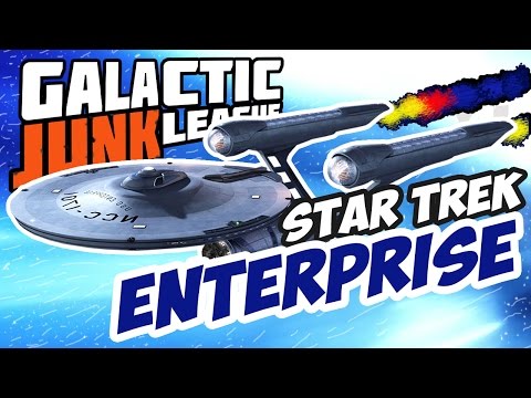 Видео: КОРАБЛЬ ЭНТЕРПРАЙЗ ИЗ СТАРТРЕКА ► Galactic Junk League