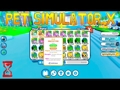Видео: Экскурсия по Кибер обновлению // Pet Simulator X