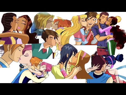 Видео: Все поцелуи Винкс, первый сезон — волшебное приключение. Читайте описание!