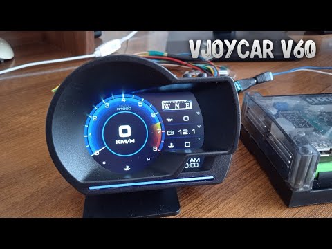 Видео: Бортовой OBD2 компьютер Vjoycar V60. Фейк и оригинал (fake & original)