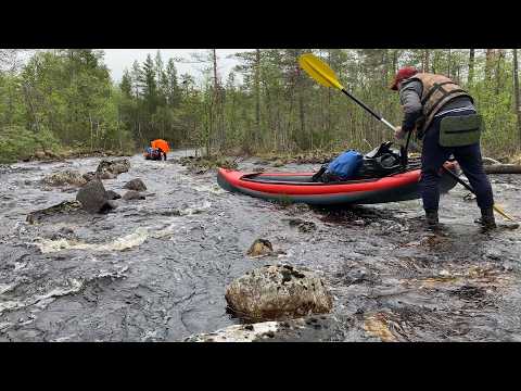 Видео: По озерам Мурманской области. Верхнее Котозеро. Походные блины. Часть 8