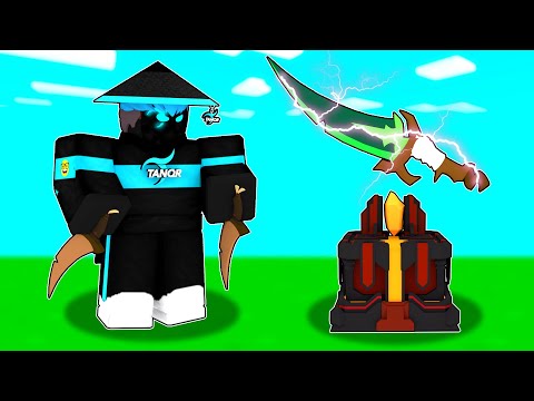 Видео: Создание КИНЖАЛА МАКСИМАЛЬНОГО УРОВНЯ и его ОП в Roblox Bedwars..