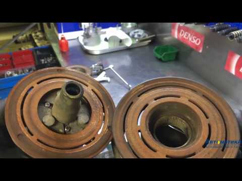 Видео: Ремонт муфты компрессор кондиционера Volvo.