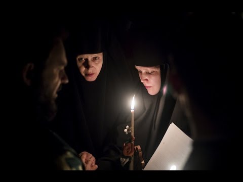 Видео: Ночная Литургия и женский постриг / Night Divine Liturgy and women's Monastic Tonsures